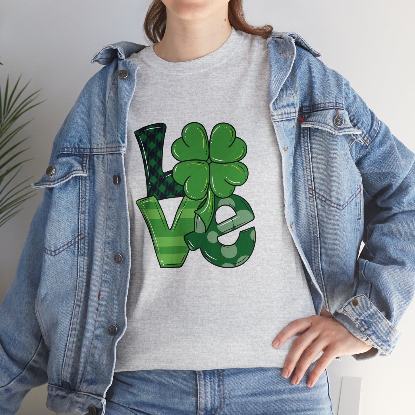 Love Unisex Cotton Tee | St Patrick's Day