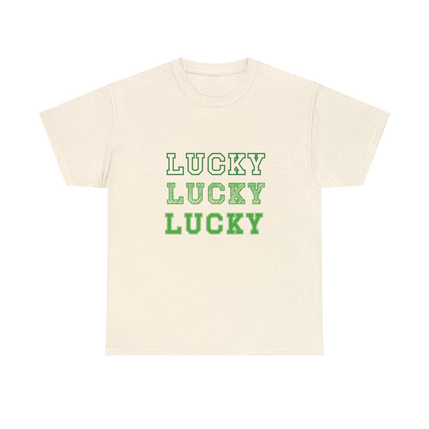 Triple Lucky Unisex Cotton Tee | St Patrick's Day