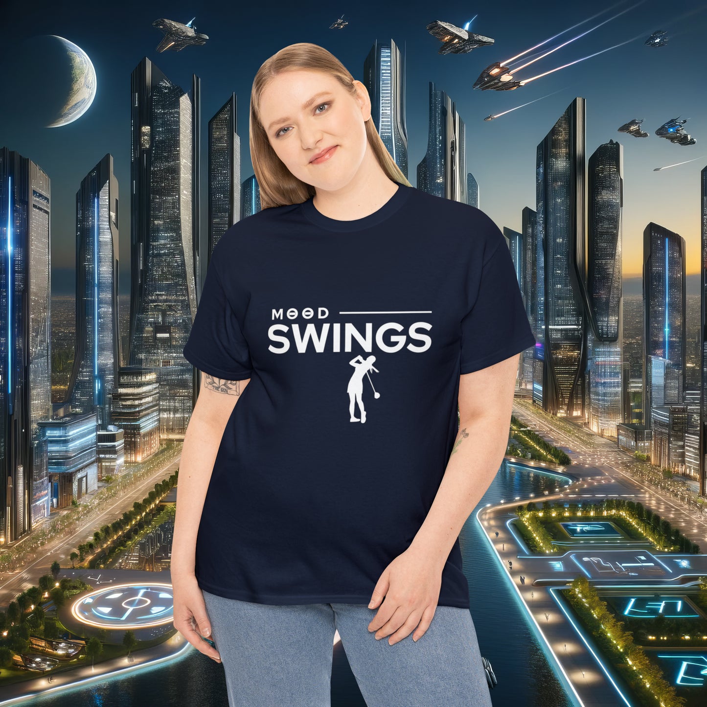 Mood Swings Unisex Cotton Tee