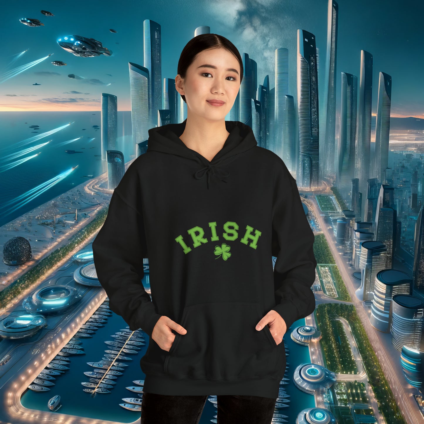 Irish Hooded Sweatshirt | St Patrick's Day