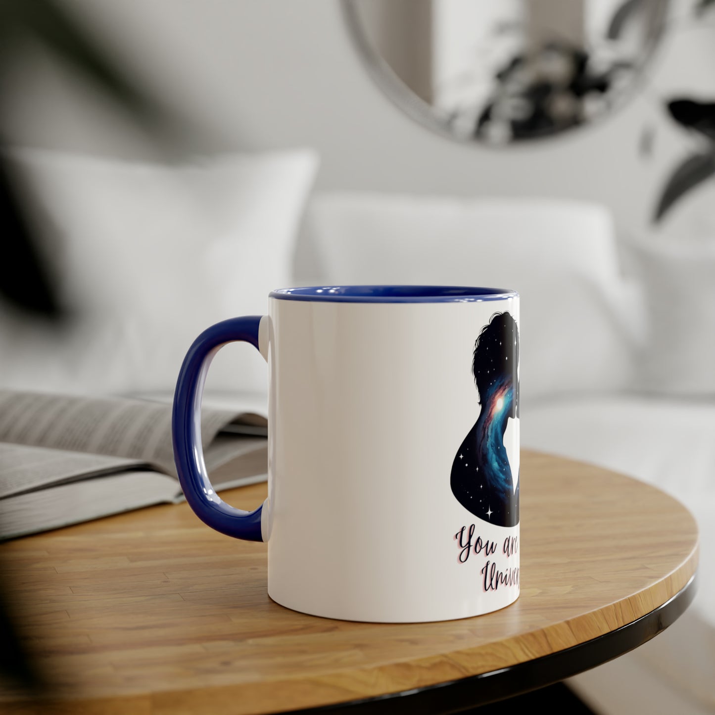 You Are My Universe Accent Mug