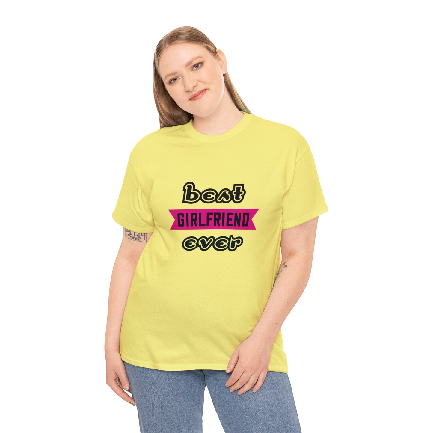 Best Girlfriend Ever Unisex Cotton Tee