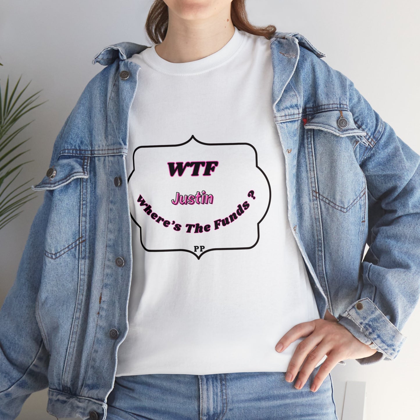 WTF Justin Unisex Cotton Tee