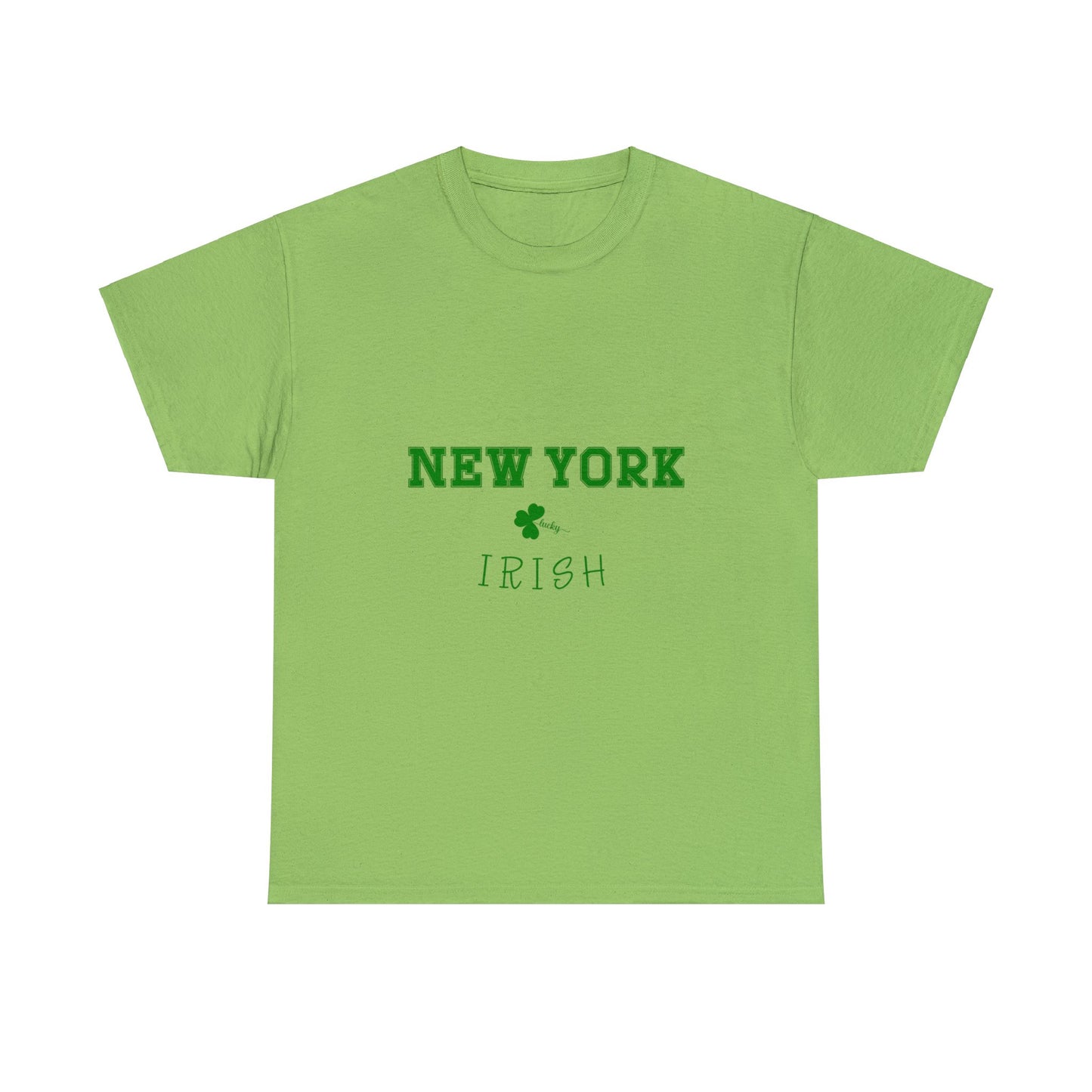 New York Irish Unisex Cotton Tee | St. Patrick's Day