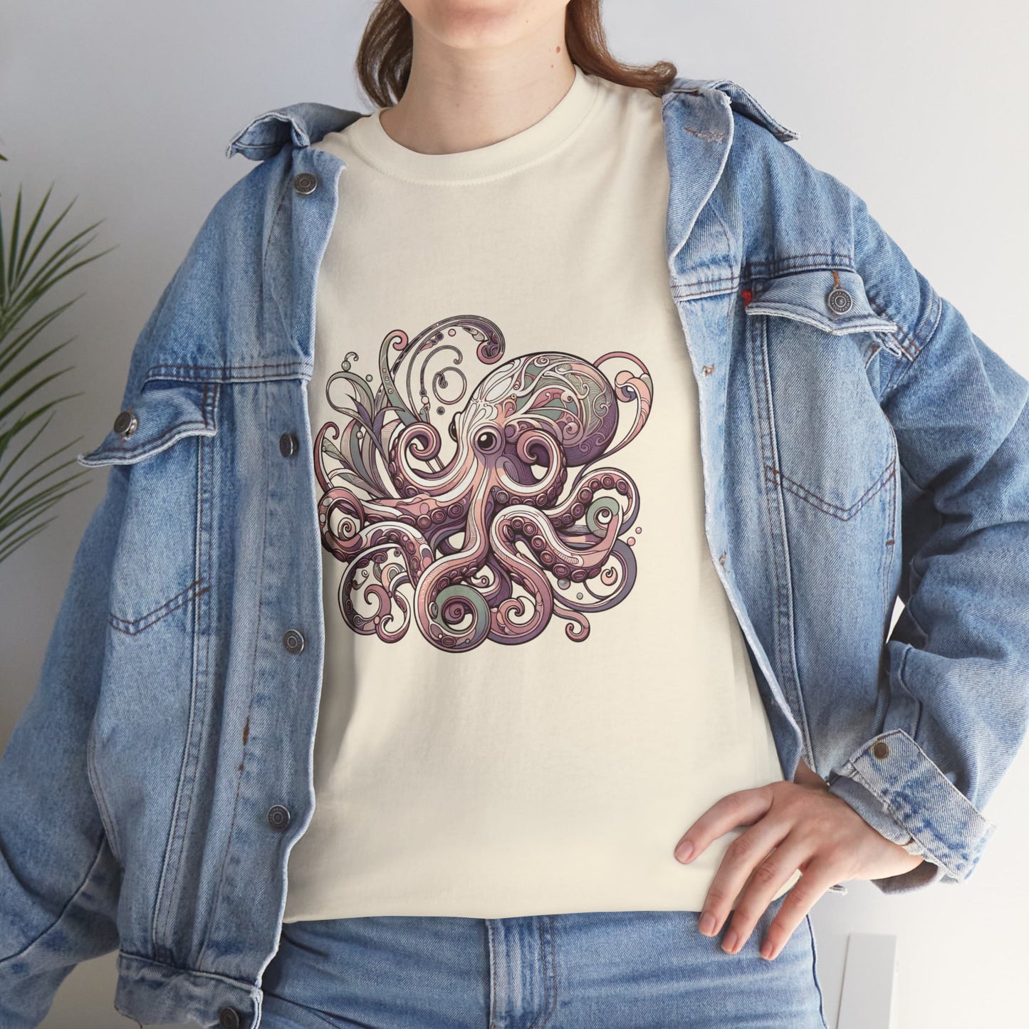 Tentacle Twist Unisex Cotton Tee