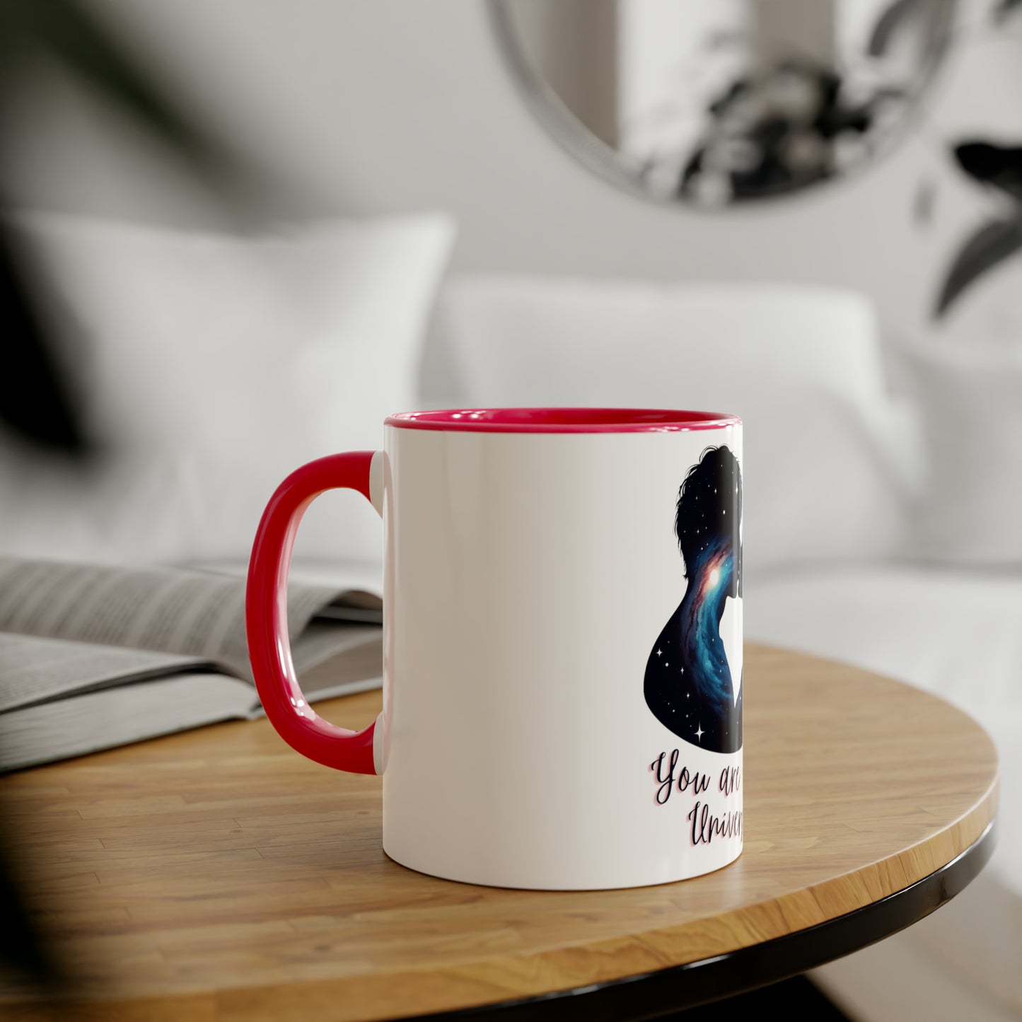 You Are My Universe Accent Mug