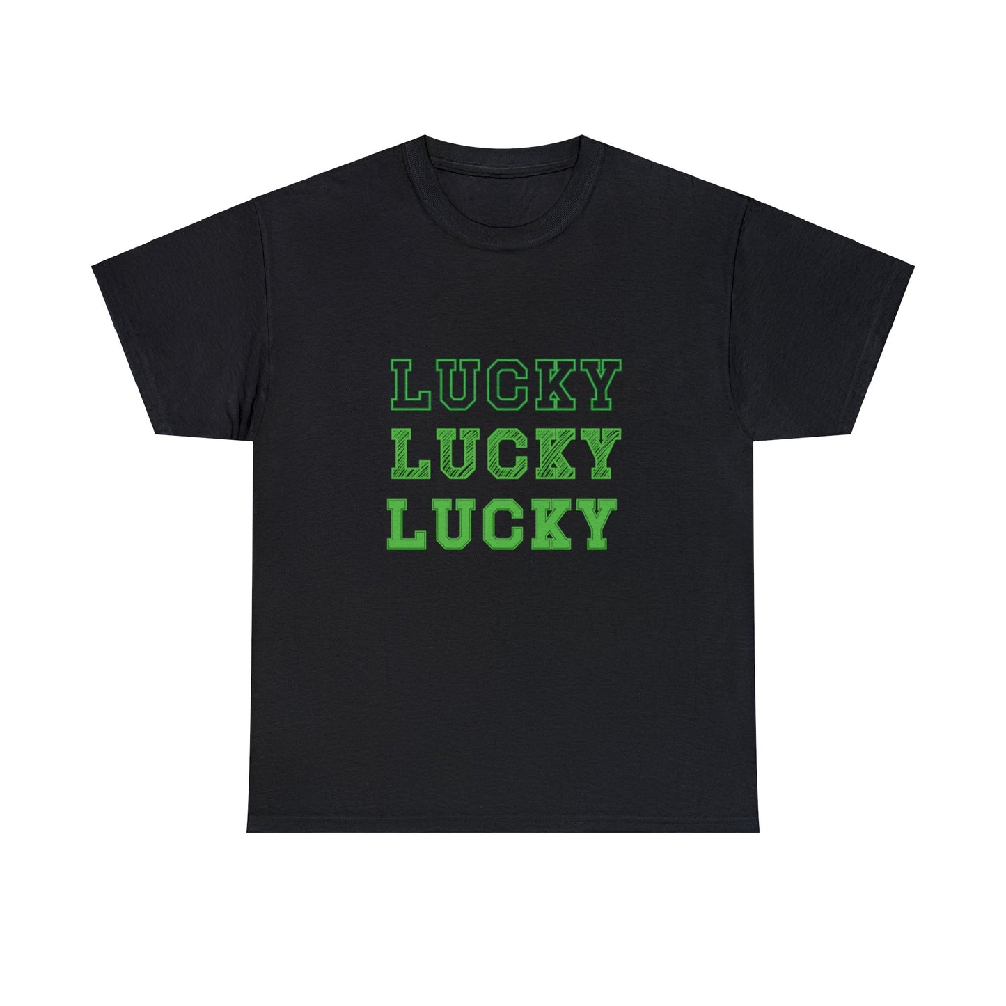 Triple Lucky Unisex Cotton Tee | St Patrick's Day