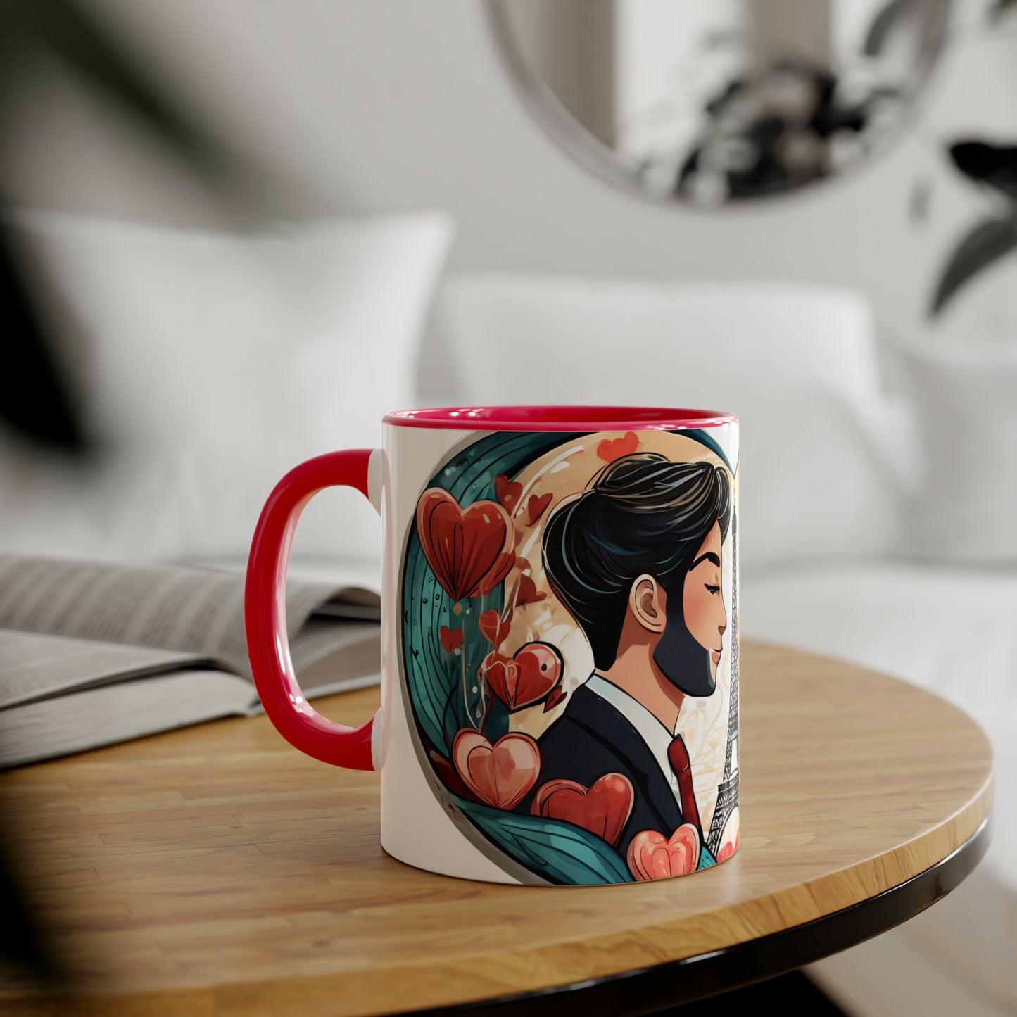 Lovers In Paris #3 Accent Mug