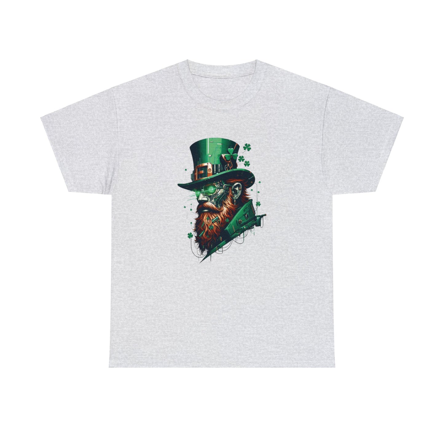 Techno Leprechaun Unisex Cotton Tee