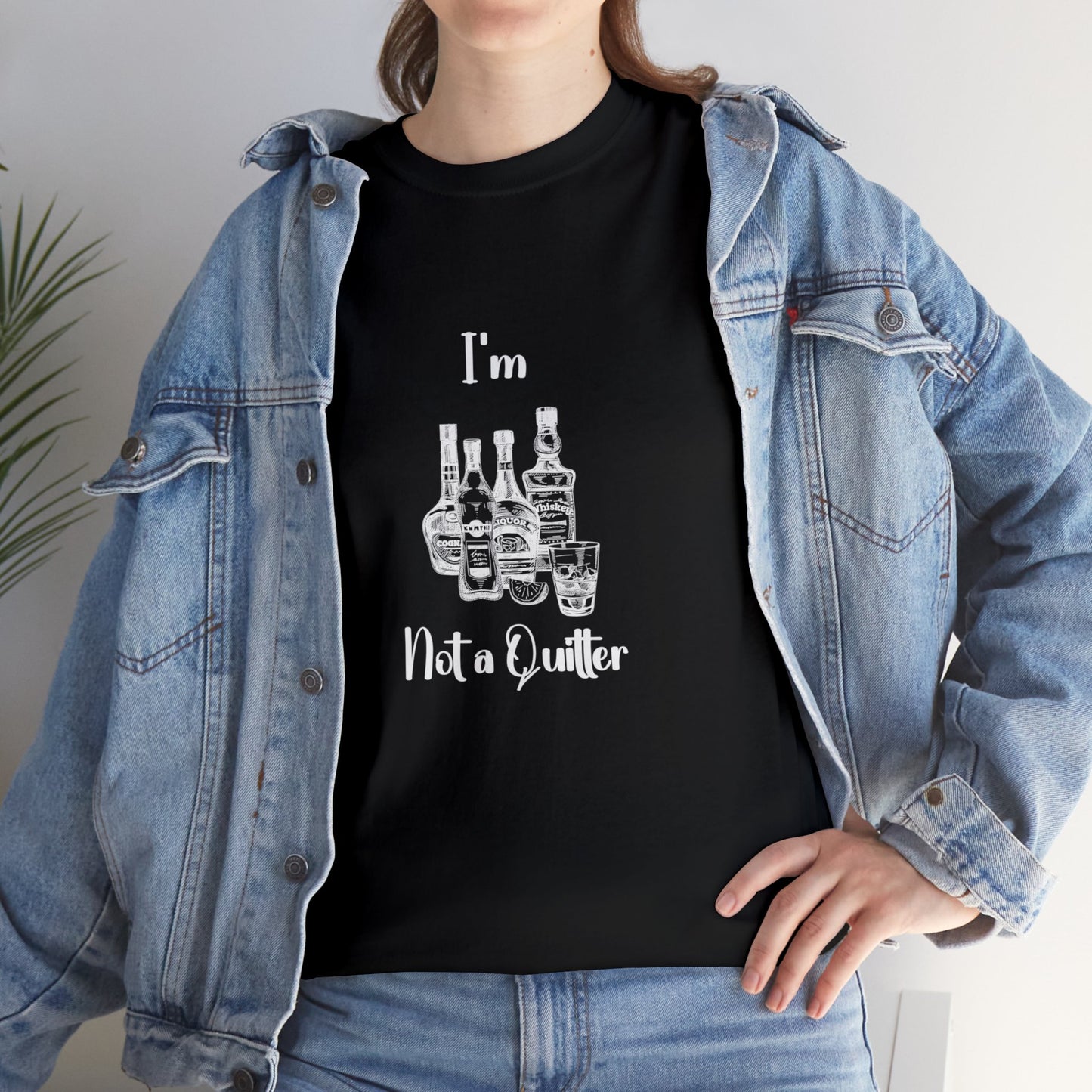 I'm Not A Quitter Unisex Cotton Tee