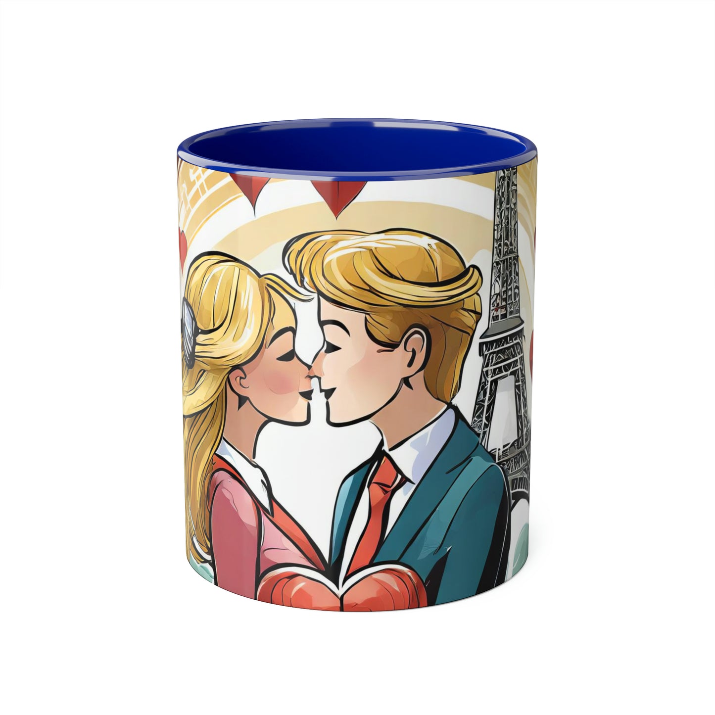 Lovers In Paris #2 Accent Mug