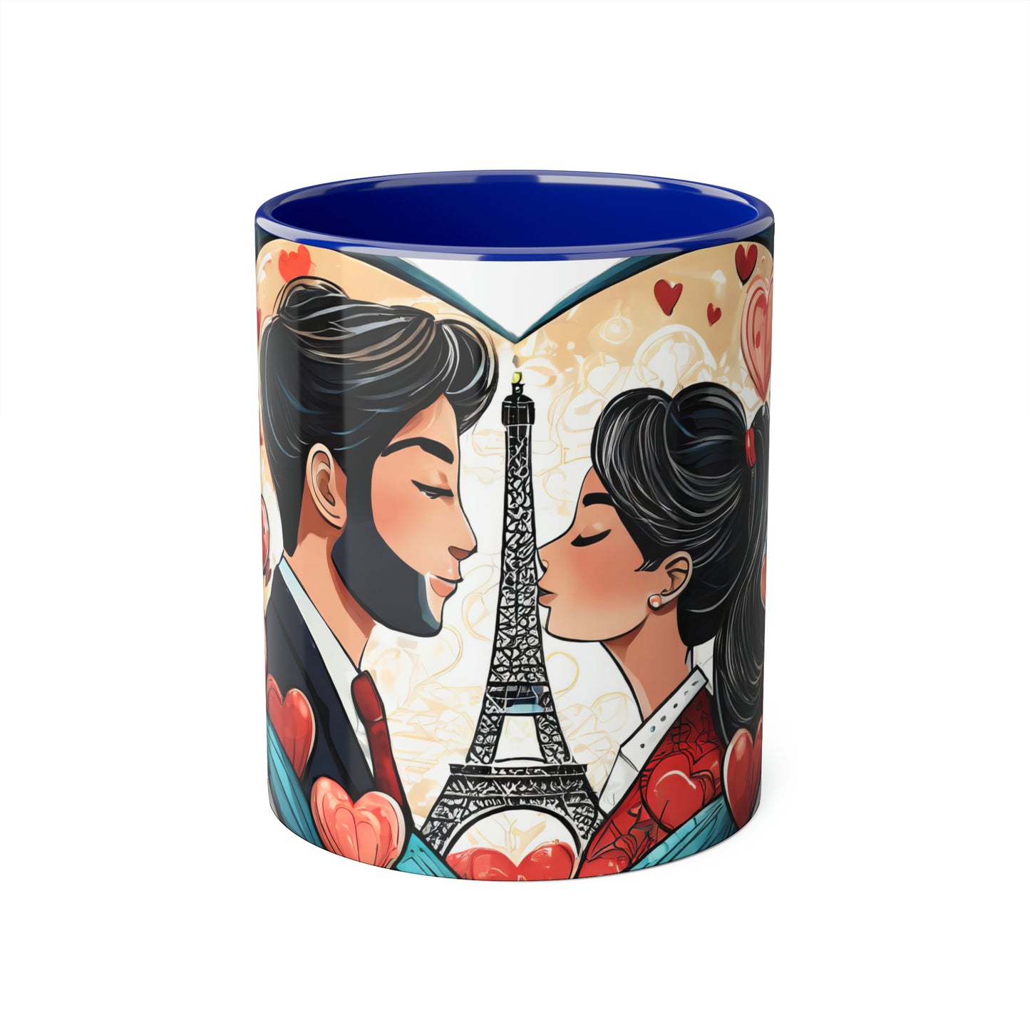 Lovers In Paris #3 Accent Mug